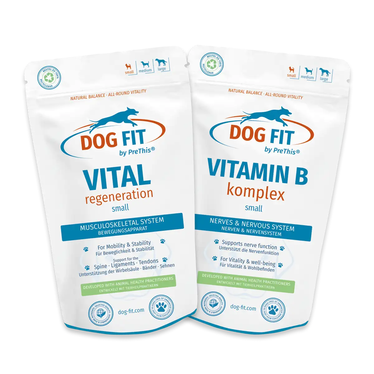 DOG FIT by PreThis® VITAMIN B & VITAL regeneration small