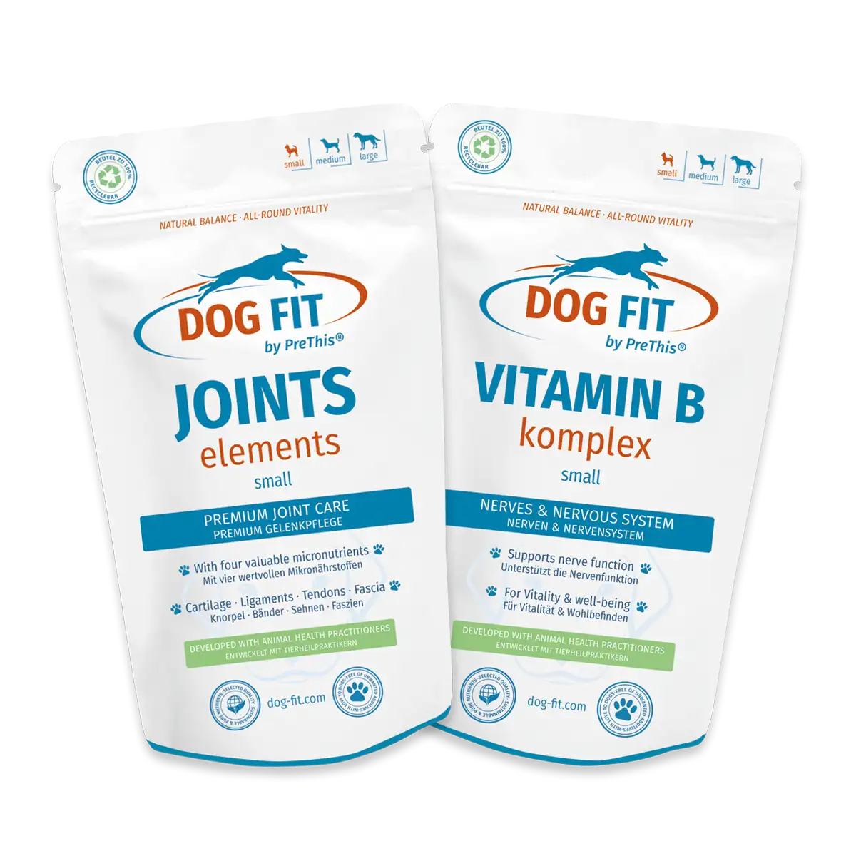 DOG FIT by PreThis® VITAMIN B & JOINTS elements small