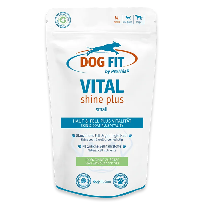 DOG FIT by PreThis® VITAL shine plus small