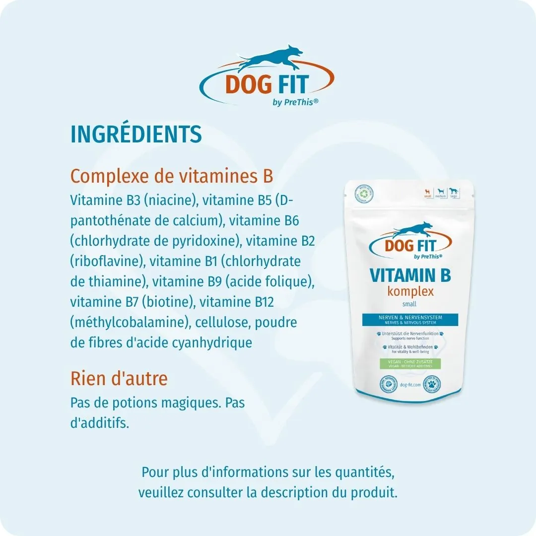 DOG FIT by PreThis® – Ingrédients VITAMIN B small