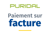 PURIDAL paiement sur facture