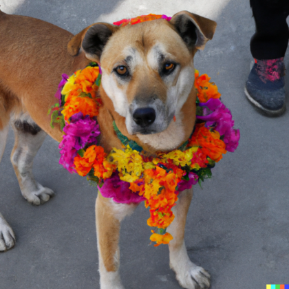 Kukur Tihar: Das nepalesische Hundefest